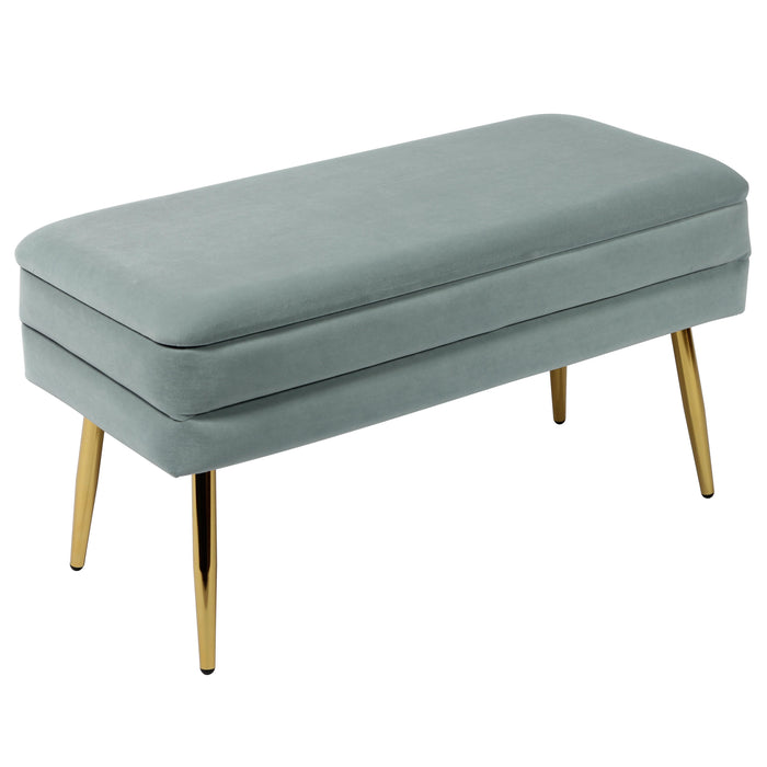 Ziva - Velvet Storage Bench