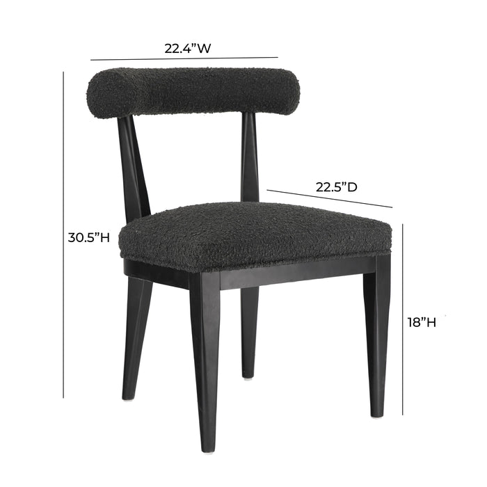 Palla - Boucle Dining Chair