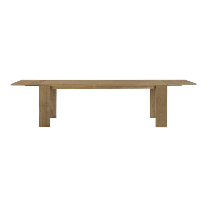 Polly Natural Ash Extendable Rectangular Dining Table