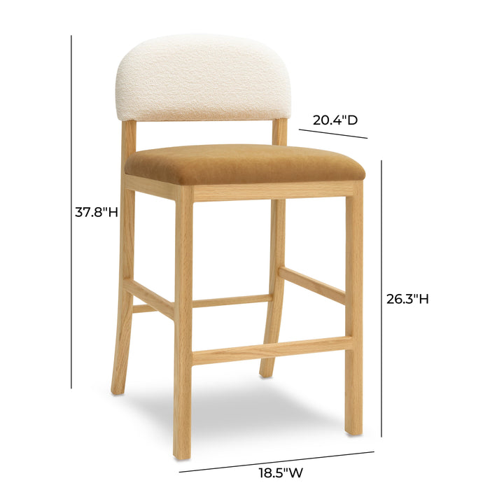 Calla - Performance Velvet Counter Stool