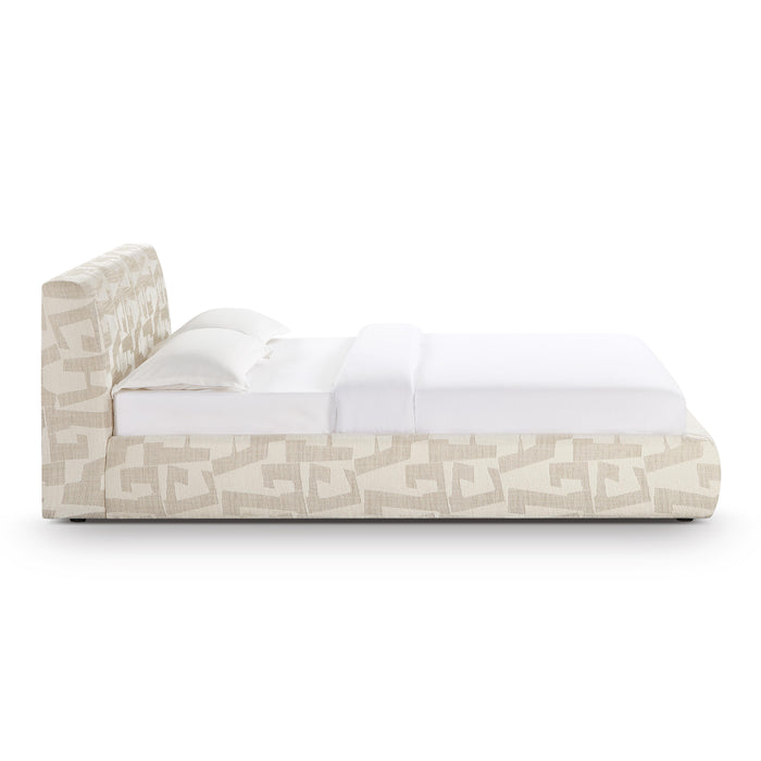 Isla - Jacquard Pattern King Bed