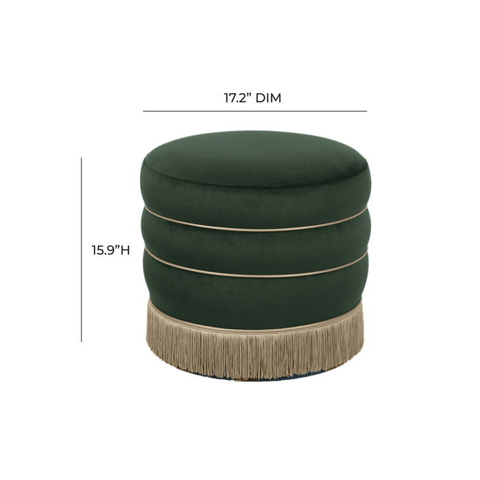 Lakka - Velvet Ottoman