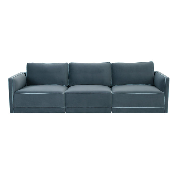 Willow Misty Blue Modular Sofa