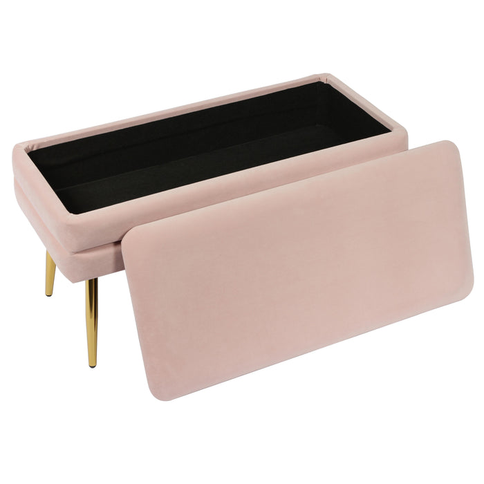 Ziva - Velvet Storage Bench