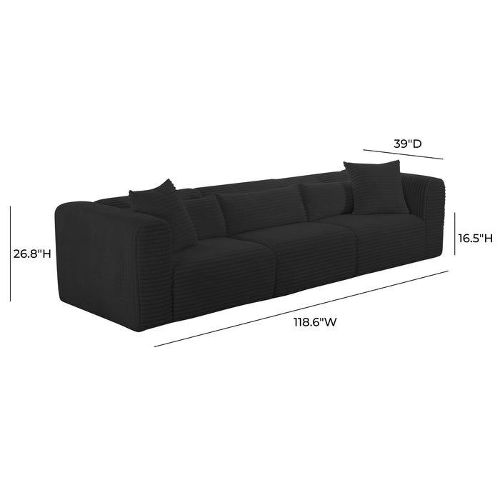 Tarra - Fluffy Oversized Corduroy Modular Sofa