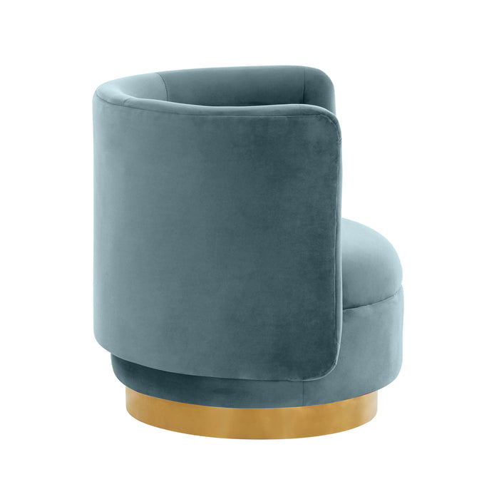 Remy - Velvet Swivel Chair