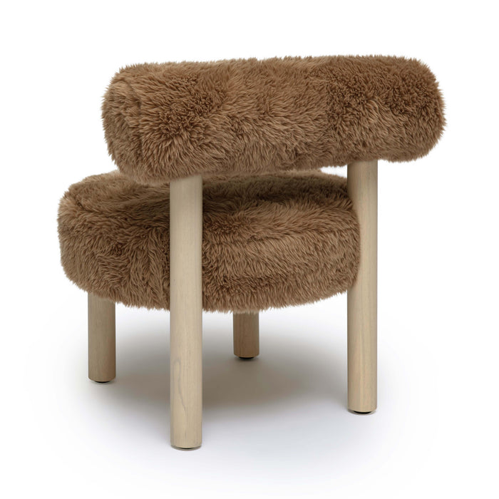 Carmel - Vegan Shearling Accent Chair