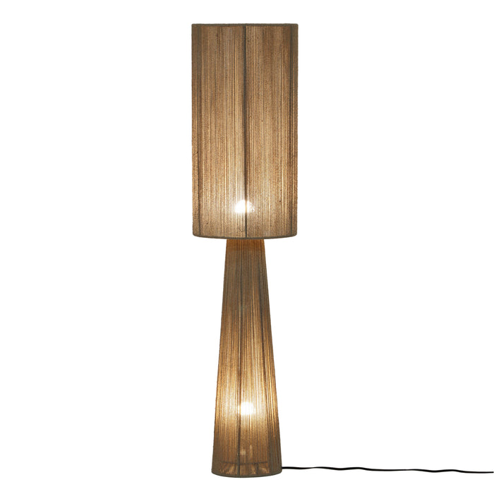 Marza - Jute 2-Bulb Floor Lamp - Natural