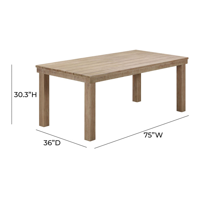 Cassie - Outdoor Rectangular Dining Table