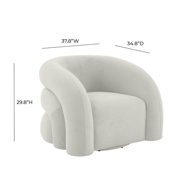 Slipper - Vegan Shearling Swivel Chair