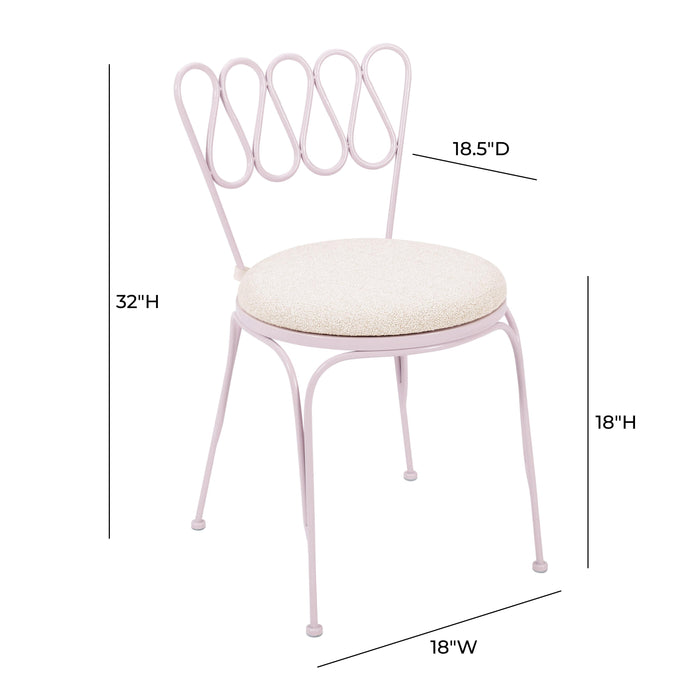 Erica - Wrought Iron Outdoor Chair