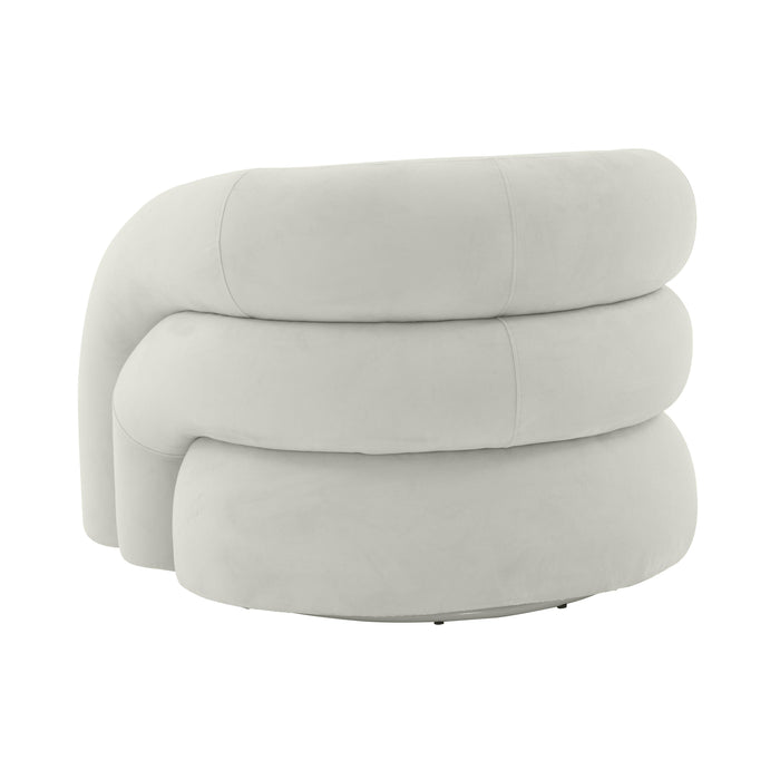 Slipper - Vegan Shearling Swivel Chair