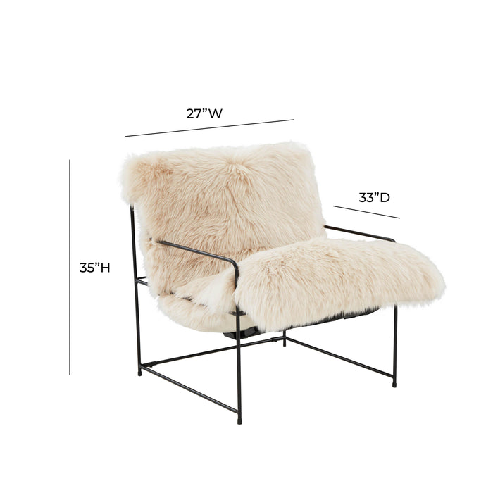 Kimi - Genuine Sheepskin Chair