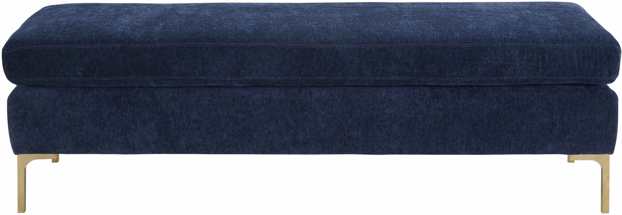 Delilah - Textured Velvet Bench