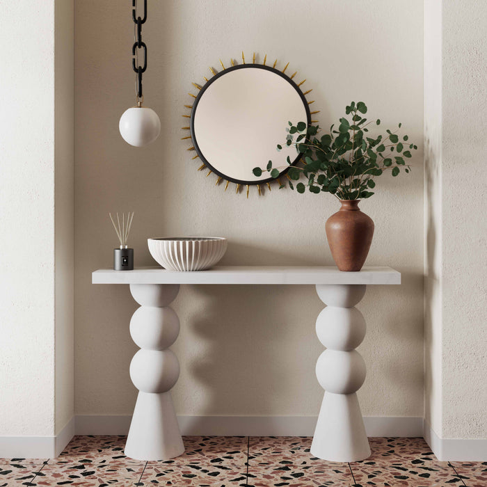 Lupita - Console Table - White