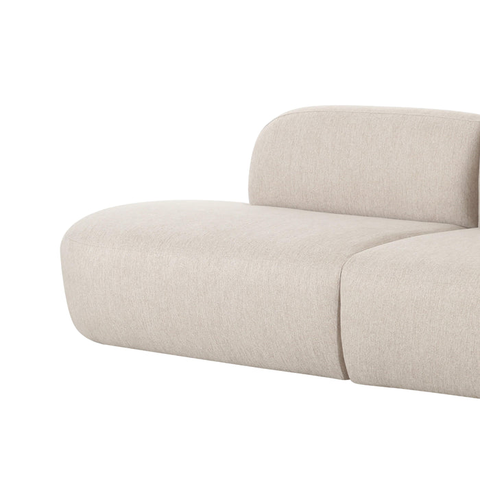 Broohah Beige Linen Sofa