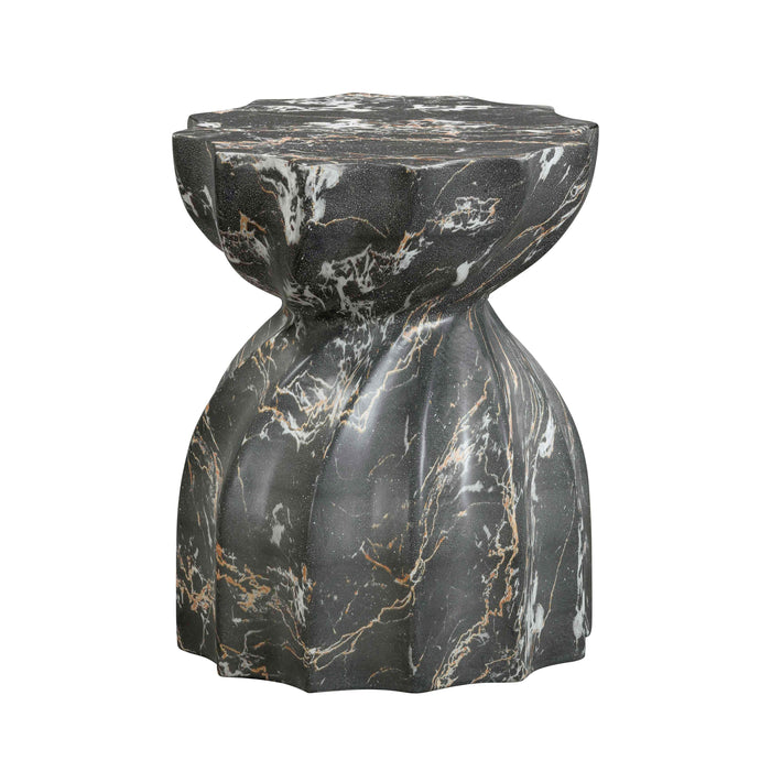 Turin - Faux Marble Indoor / Outdoor Concrete Stool