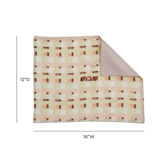 TOV Patterned Challah Cover