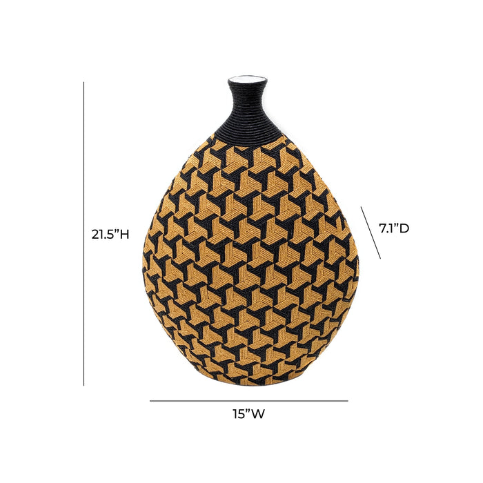 Jahia Geometric Vase