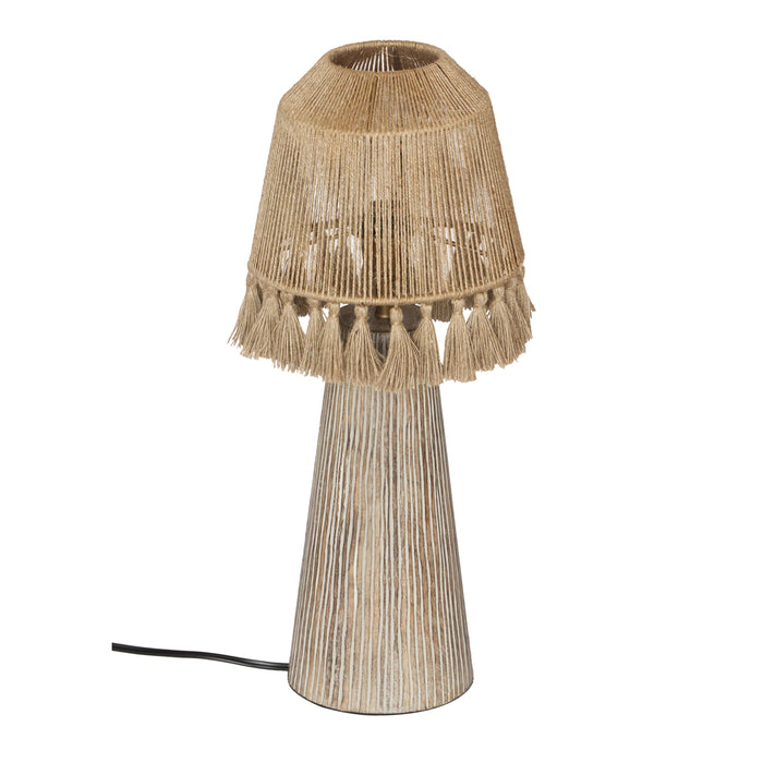 Dev - Table Lamp - Brown / Natural