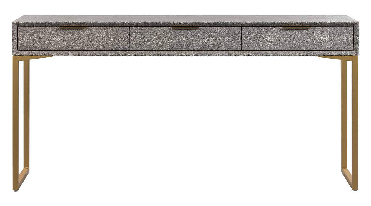 Pesce Shagreen Console Table