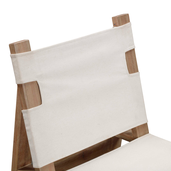 Cassie Cream Outdoor Dining Chair - Set of 2