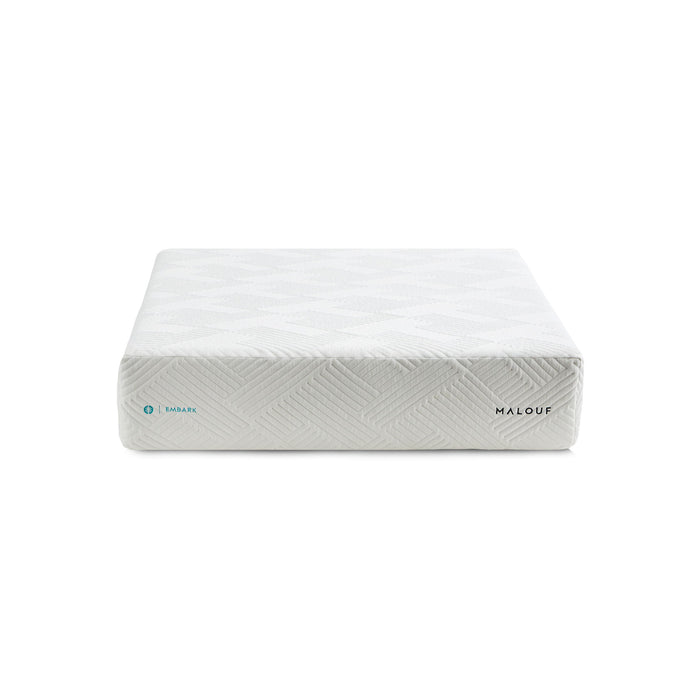 Embark - 14" Split Queen CoolSync™ Mattress - White