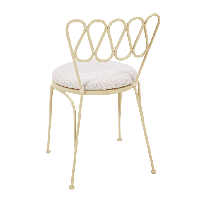 Erica - Wrought Iron Outdoor Chair