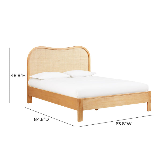 Grappa - Wood & Rattan Bed