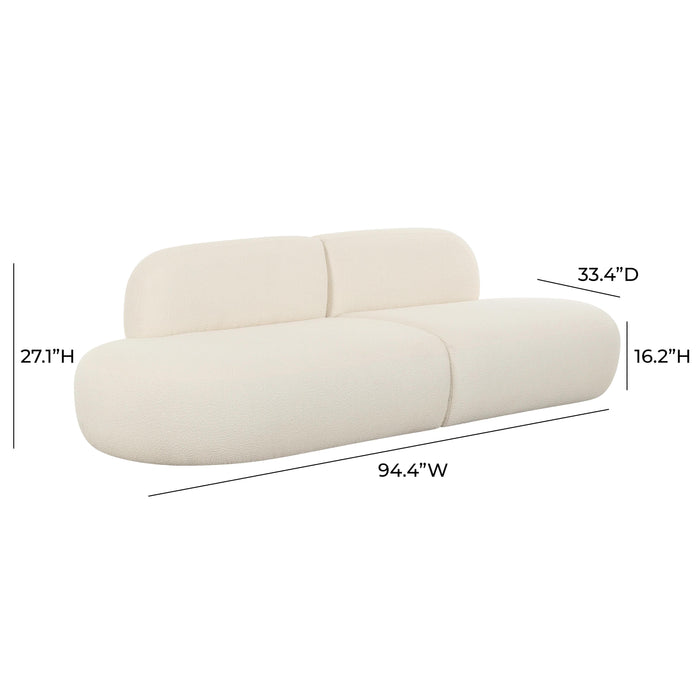 Broohah - Boucle Sofa - Cream