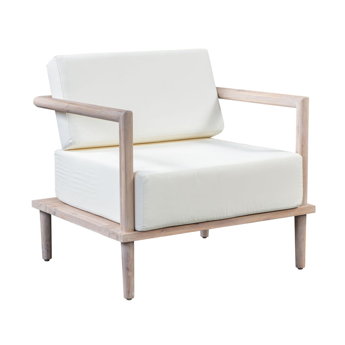 Emerson - Outdoor Lounge Chair - Cream