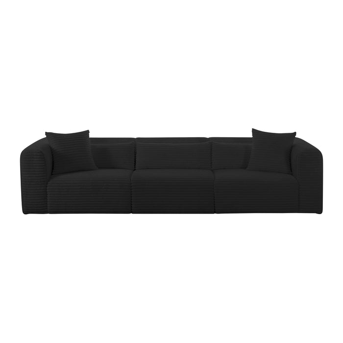 Tarra - Fluffy Oversized Corduroy Modular Sofa