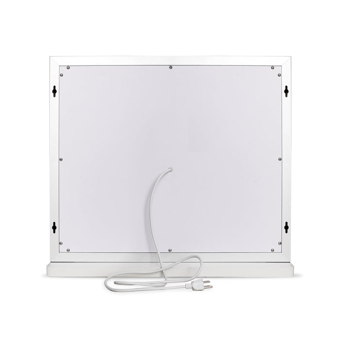 Lola - Vanity Mirror - Pearl Silver