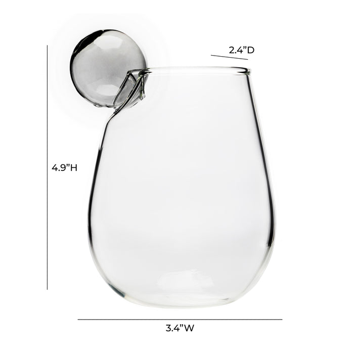 Boule Clear Water Glass - Set of 4