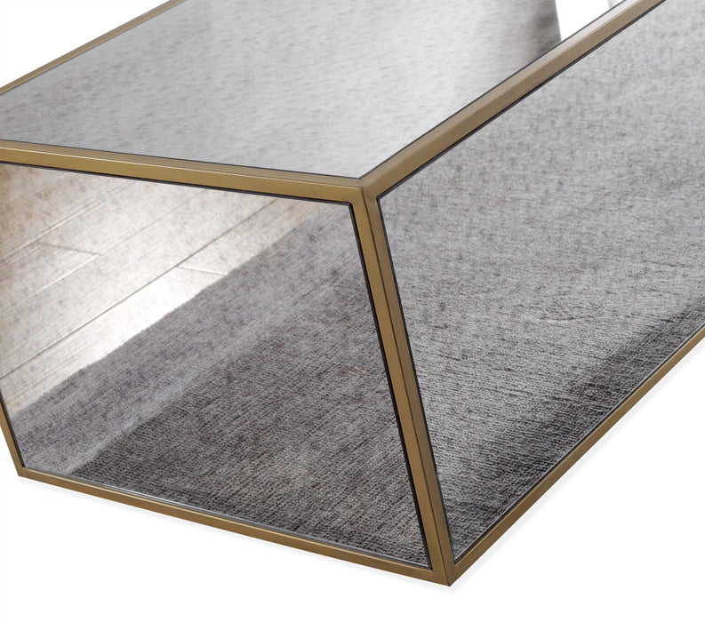 Lana - Mirrored Coffee Table