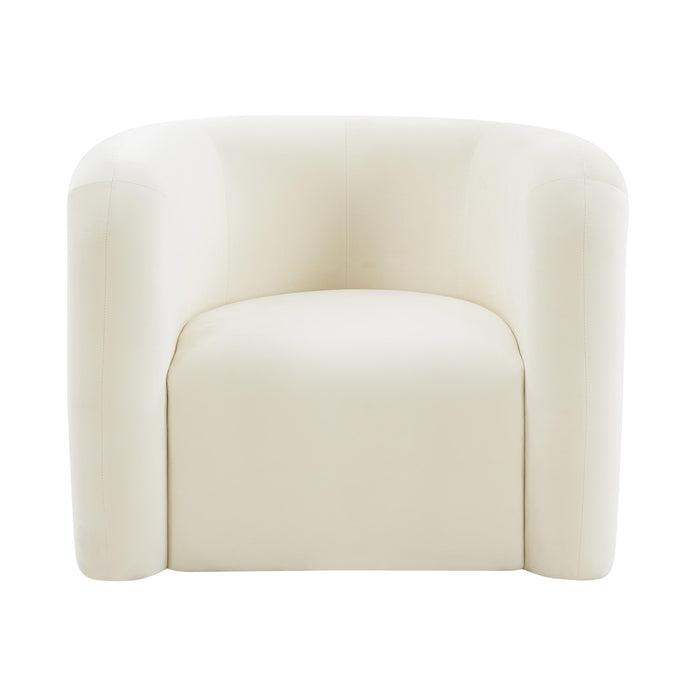 Curves - Velvet Lounge Chair