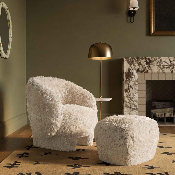 Kiki - Vegan Shearling Accent Chair