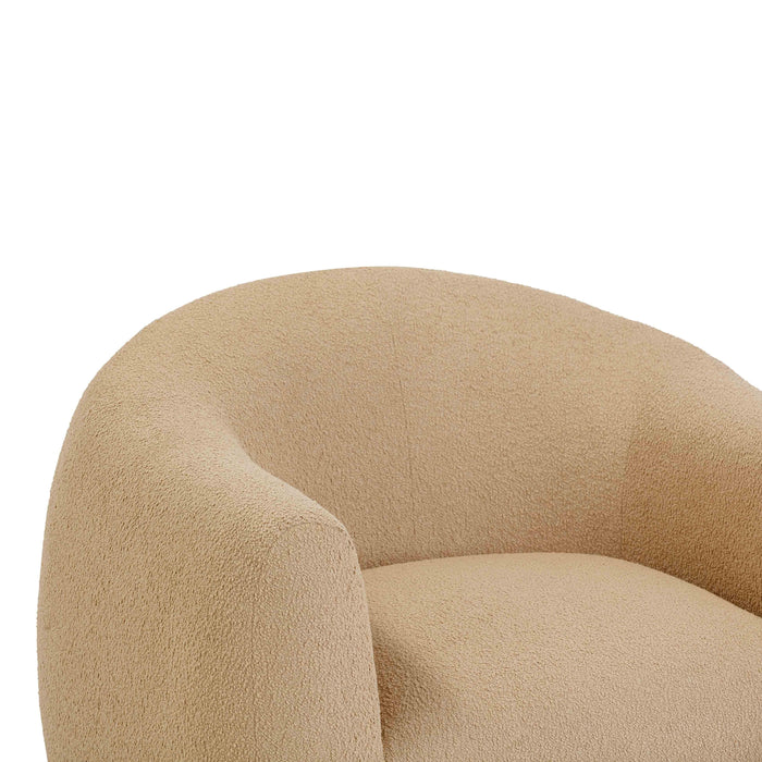 Judy - Boucle Swivel Chair