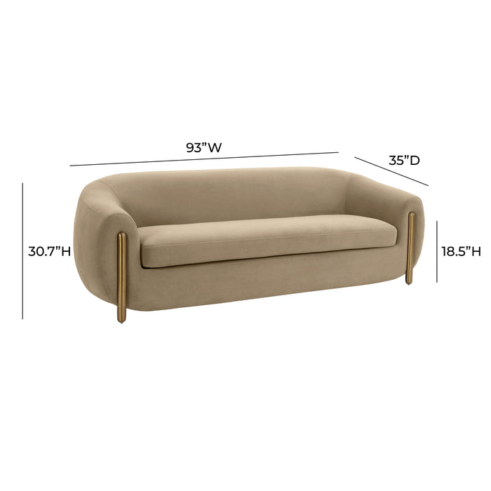 Lina - Textured Sofa