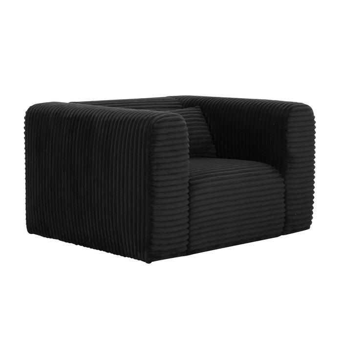 Tarra - Fluffy Oversized Corduroy Armchair