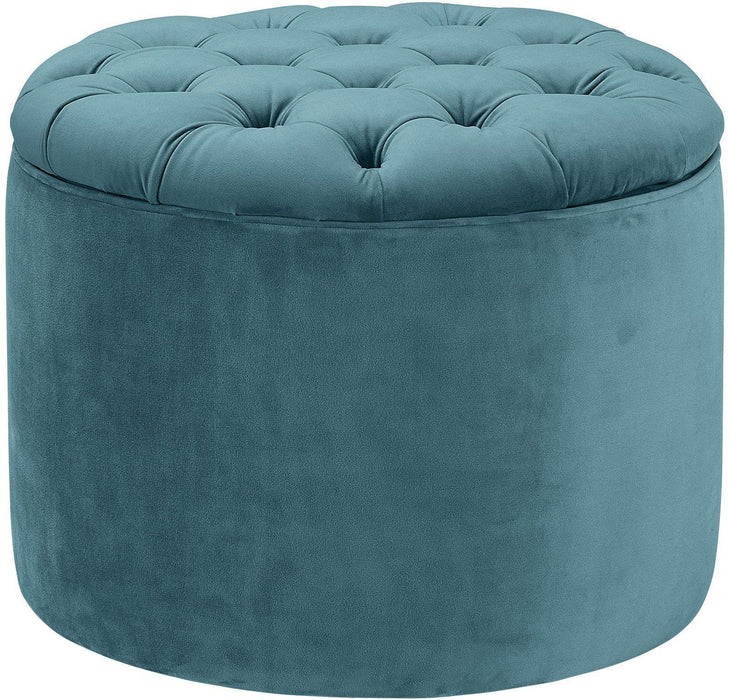 Queen - Velvet Storage Ottoman