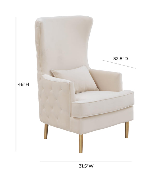 Alina - Tall Tufted Back Chair