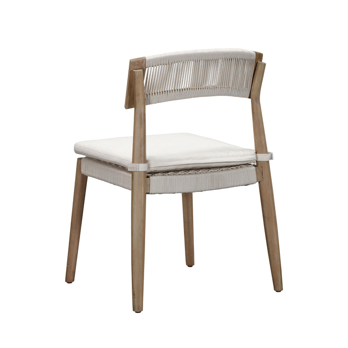 Gata Cream Outdoor Dining Chair - Set of 2