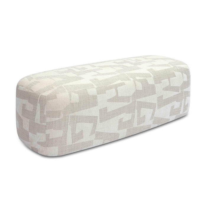 Graceland - Jacquard Bench - Cream