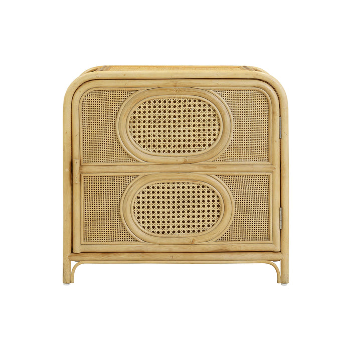 Tina Natural Rattan Nightstand