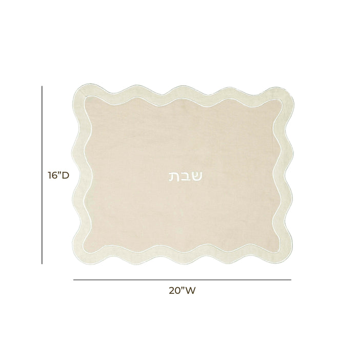 TOV - Wavy Challah Cover