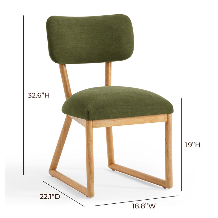 Bobbie - Performance Upcycled Fabric Dining Chair