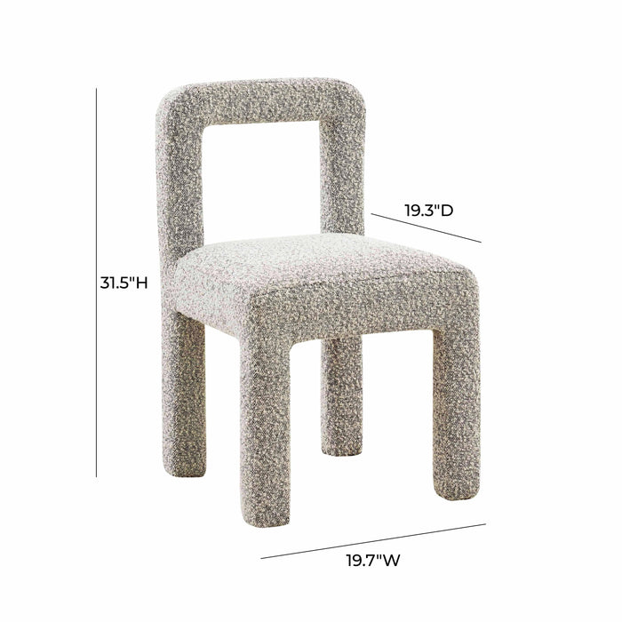 Hazel - Boucle Dining Chair