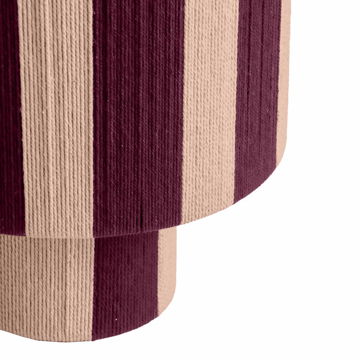 Guinevere - Striped Cotton Table Lamp