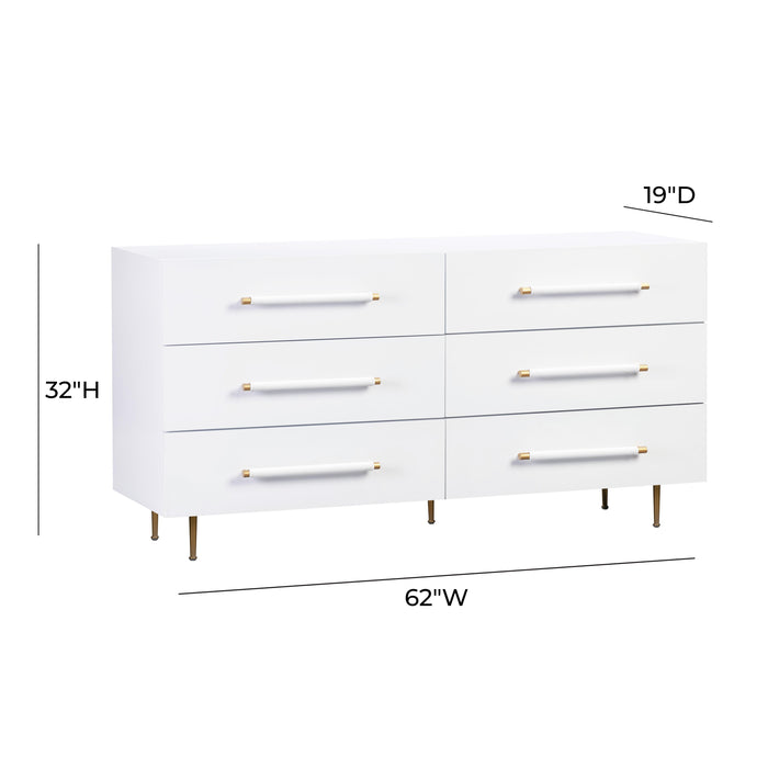 Trident - 6 Drawer Dresser